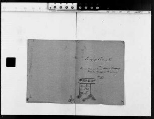 Korrespondenz des Landgrafen Ludwig VI. mit seinem Schwager, Landgraf Wilhelm Christoph v. Bingenheim (16 Briefe)