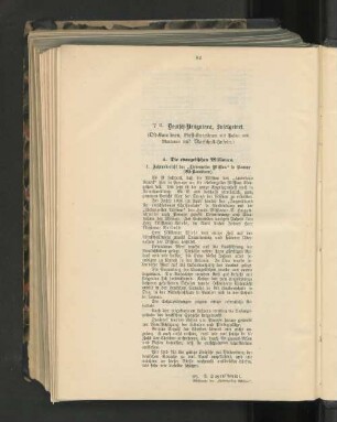 A. Die evangelischen Missionen.