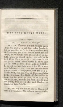 Der erste Brief Petri.