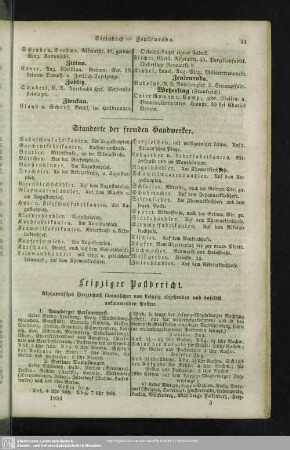 Leipziger Postbericht