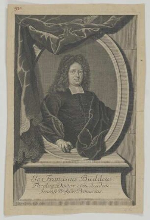 Bildnis des Jo. Franciscus Buddeus