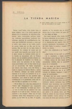 La tienda mágica : No todos pueden entrar en el bazar donde se venden las maravillas de la magia.