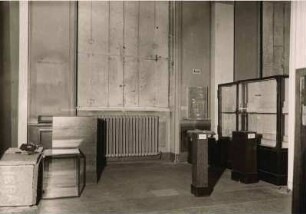 Schutzmaßnahmen im Ethnographischen Saal im Neuen Museum