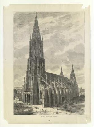 Münster. Südwestseite. Um 1890