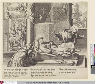 [Szene aus dem Leben der hl. Katharina von Siena]