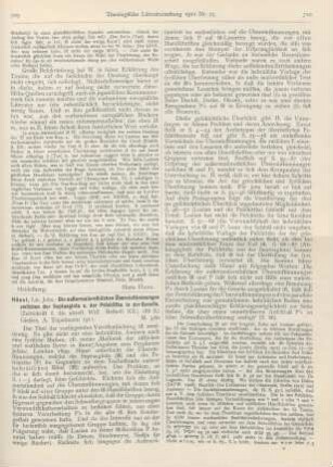 709-711 [Rezension] Hänel, Johannes, Die außermasorethischen Übereinstimmungen zwischen der Septuaginta und der Peschittha in der Genesis