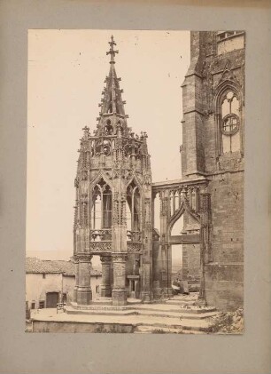 Kathedrale Notre-Dame, Avioth: Seitenansicht der Recevresse