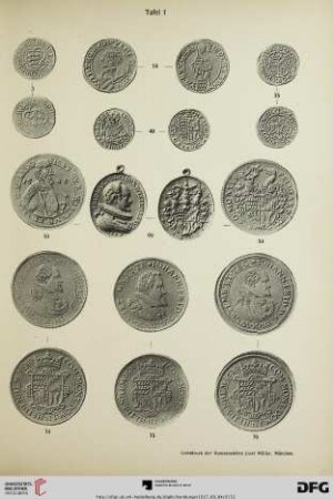 Tafel I-XV