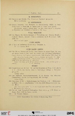 Sport (Nr. 633-667)