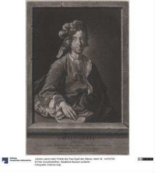 Porträt des Paul Egell des Älteren