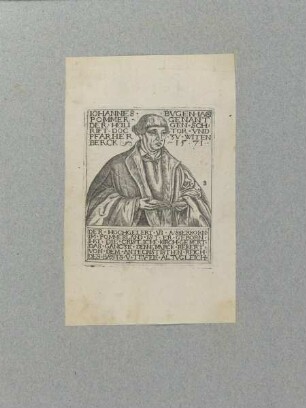 Bildnis des Iohannes Bvgenhagn