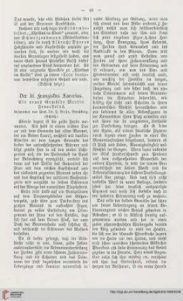 27: Der hl. Franziskus Xaverius, [2] : ein neues Gemälde Martin Feuersteins