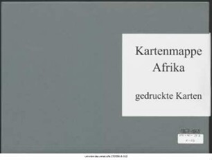 Abessinien nördlich von Antalo : 1867 - 1868 : Kartensammlung