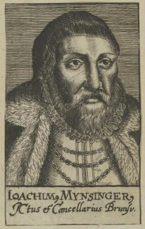Bildnis des Ioachimus Mynsingerus