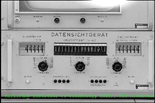 Datensichtgerät der Datenverarbeitungszentrale (DVZ)