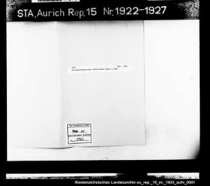 Die Einrichtung einer öffentlichen Waage in Hage