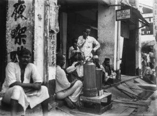 Singapur. Chinesisches Speisehaus, lizensiert 1925