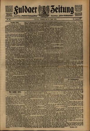 Ausgabe vom Dienstag, den 16. Juni 1908.