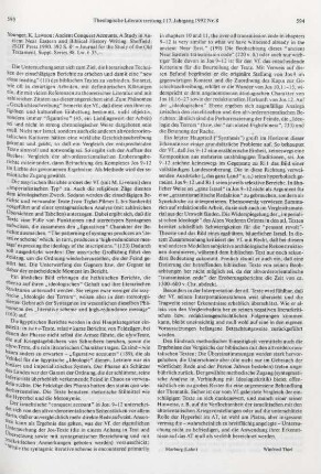 593-594 [Rezension] Younger, K. Lawson, Ancient conquest accounts