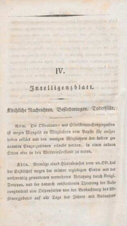 812-815 Intelligenzblatt