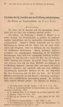 46-71 Die Lehre des heiligen Irenäus von der Erlösung und Heiligung