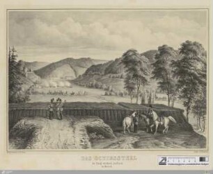 Das Schiessthal der Königl. württemb. Artillerie bei Gmünd