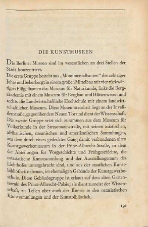 Die Kunstmuseen