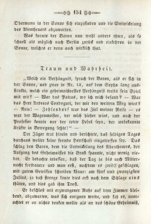 Traum und Wahrheit