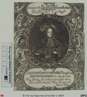 Bildnis Günzel Ernst Gottlieb von Bartensleben