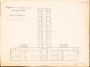 Strafanstalt, Wartenburg: Grundriss EG 1:150