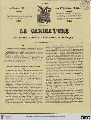 Numéro 111 (20 Décembre 1832)
