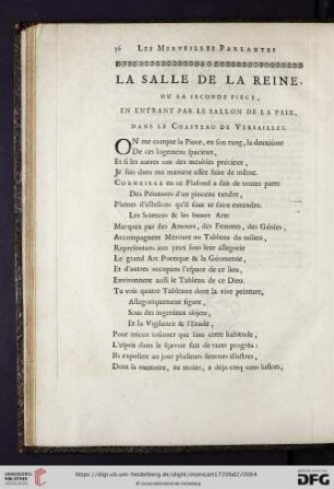 La salle de la reine