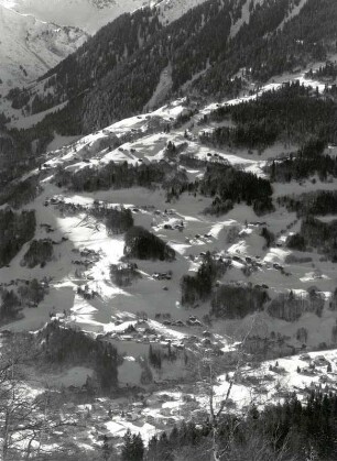 Streusiedlung bei Schruns, Montafon, Voralberg