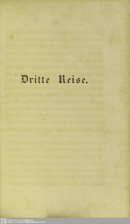 Dritte Reise