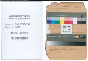 Entnazifizierung Edmund Becker , geb. 03.07.1900 (Gastwirt)