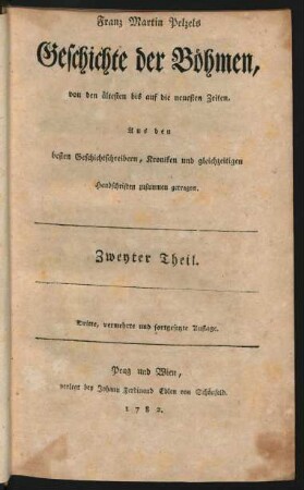 T. 2: : Aus den besten einheimischen und auswärtigen Geschichtschreibern, Kroniken und gleichzeitigen Handschriften zusammen getragen
