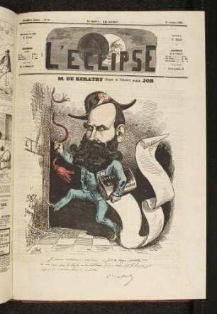 L' Eclipse: journal hebdomadaire politique, satirique et illustré