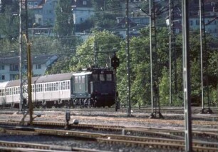Gäubahn Stuttgart West Lok 144 040 N Bnb-Wagen