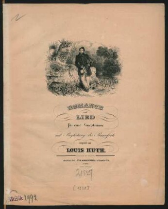 Romance und Lied für eine Singstimme mit Begleitung des Pianoforte