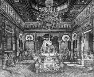 Schloss, Maurischer Kiosk, Innenansicht
