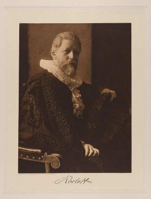 "Syndikus H. A. Roeloffs" aus der Mappe "Hamburgische Männer und Frauen am Anfang des XX. Jahrhunderts"