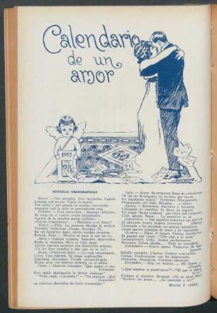 Calendario de un amor