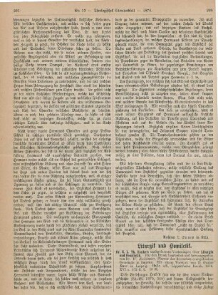 296-298 Liturgik und Homiletik