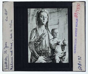 unbekannt, Madonna mit Kind