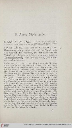 B. Ältere Niederländer