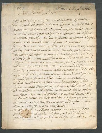 [Brief von Joseph-Gérard Barbou an François-Joseph Terrasse Desbillons]