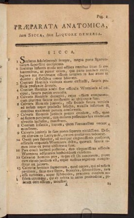 Praepatata anatomica, tum...