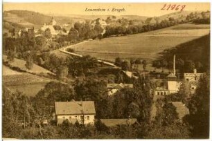 Lauenstein. Blick auf Lauenstein