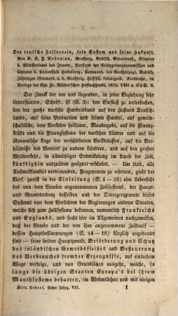 Kritische Übersicht der neuesten Literatur in dem gesammten Gebiete der Staatswissenschaften : in Verbindung mit mehrern gelehrten Männern, 2
