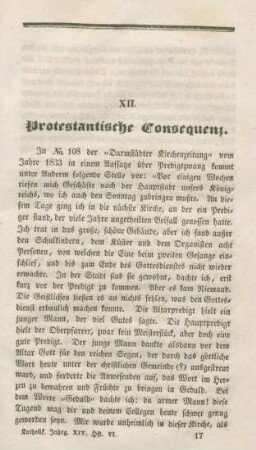 245-274 Protestantische Consequenz